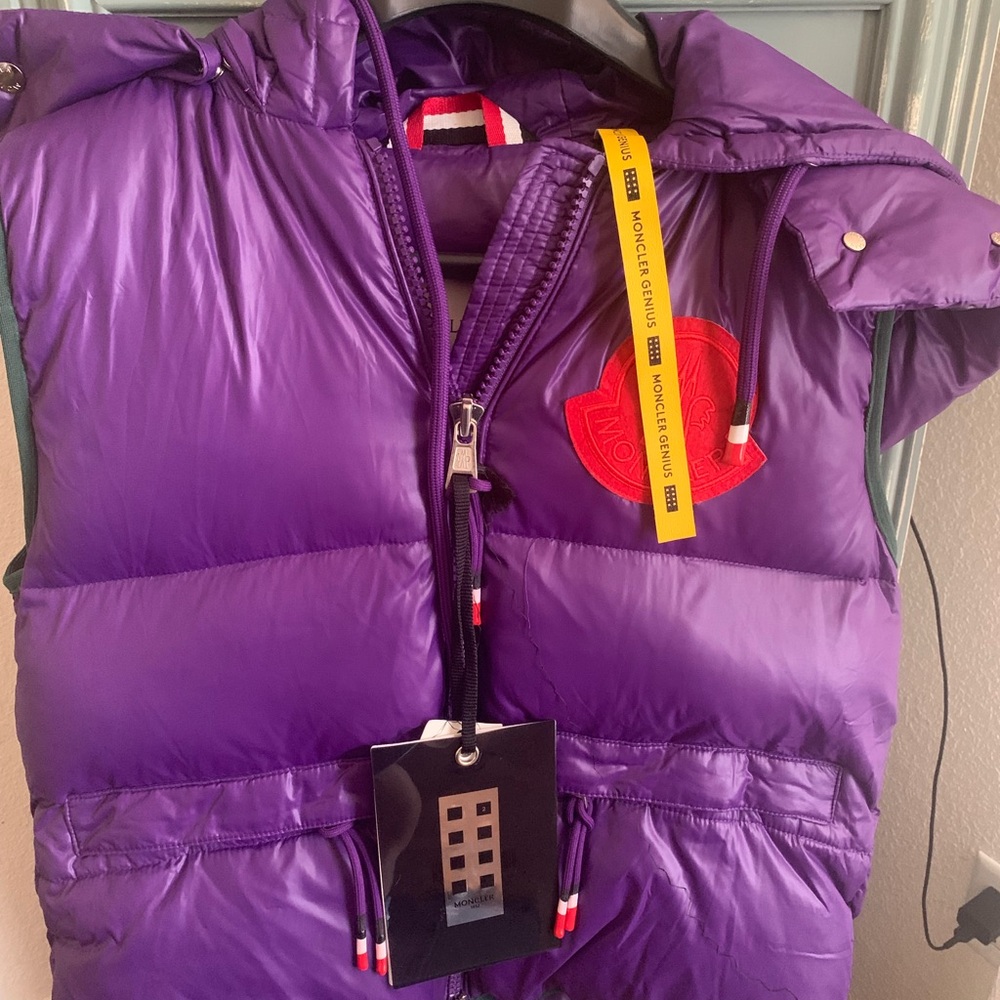 Moncler Vest with Hoodie